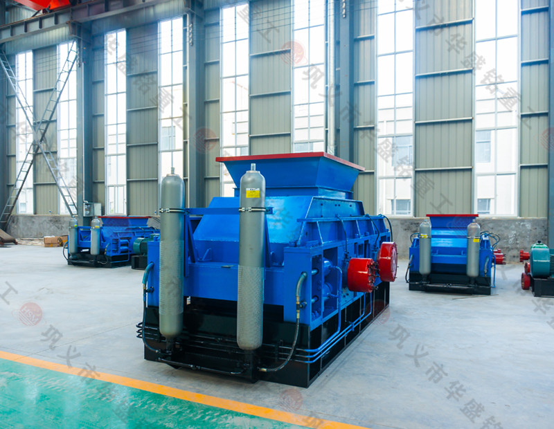 為什么選擇河卵石液壓對輥制砂機進行砂石生產呢？