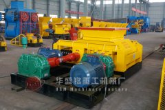 河南華盛銘小型號雙齒輥破碎機(jī)質(zhì)量怎么樣？賺錢不